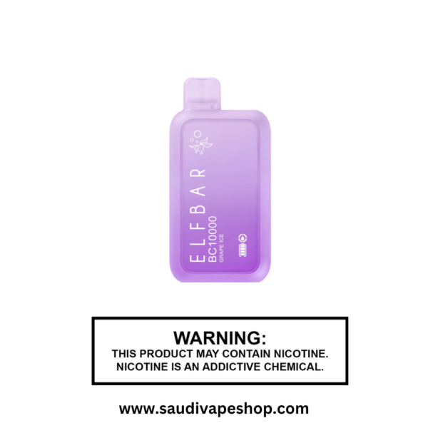 Elf bar Disposable 10000 Puffs Grape ice