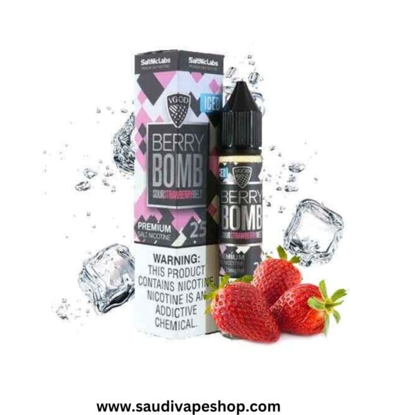 Vgod Stawberry Bomb ICE SaltNic 30mL