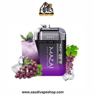 Mazaj Infinity X Disposable 9000 Puffs Grape ice