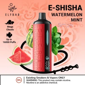Elf Bar E-Shisha 16000 Puffs Disposable Strawberry Watermelon