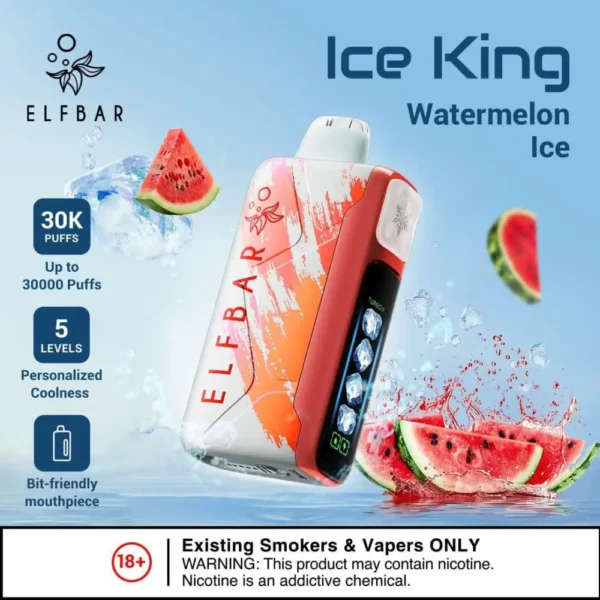 ELFBAR Ice King Cherry Watermelon 30000 Puffs