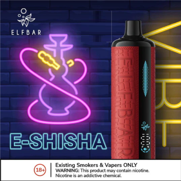 Elf Bar E-Shisha 16000 Puffs Disposable Frozen Blueberry