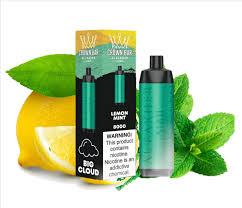 Al fakher Crown Bar 8000 Puffs Lemon mint
