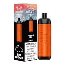 Al fakher Crown Bar 8000 Puffs Peach ice
