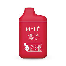 MYLE META BOX 5000 Puffs Disposable Red Apple