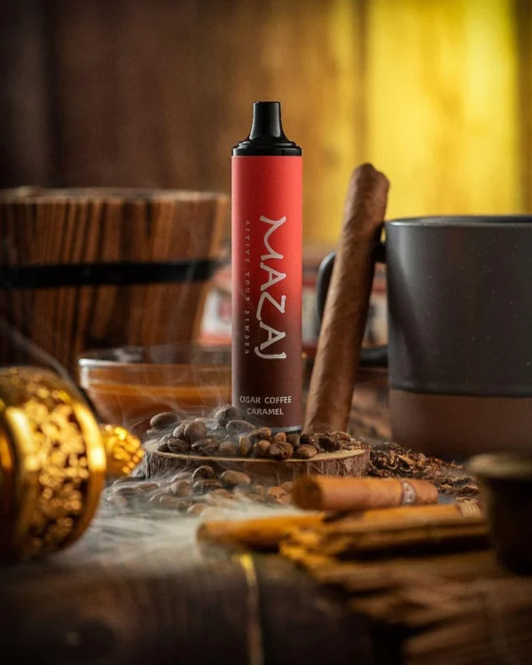 Mazaj Cigar Coffee Caramel 5K Disposable Vape